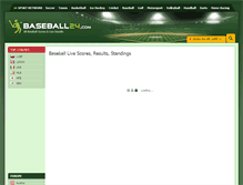 Tablet Screenshot of baseball24.com